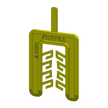HAPAX 1st. HAPAX uitvulplaatjes 4x40