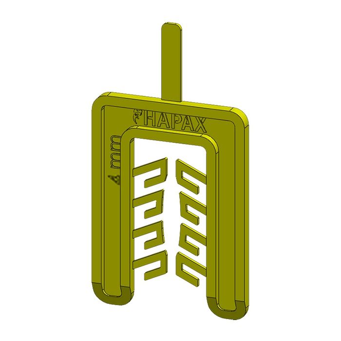HAPAX 5st. HAPAX uitvulplaatjes 4x40 HAPAX 5st. HAPAX uitvulplaatjes 4x40