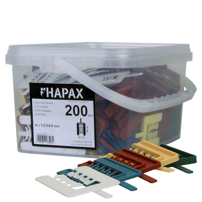 HAPAX 1st. HAPAX assort. uitvulplaat HAPAX 1st. HAPAX assort. uitvulplaat