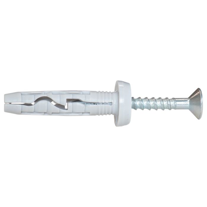 Mapeco Nagelplug met flens boord ü8x45 N 100st.
