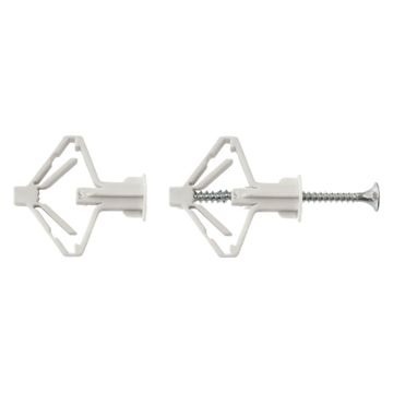 SMART 25 Nylon Hollewandplug + Schroef Vk *