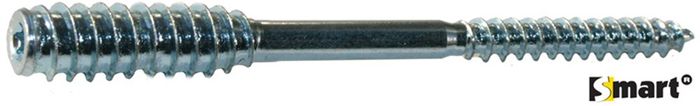 PGB 50St. Afstandschroeven 6,00X180 Zn (45)