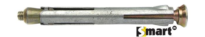 PGB 50St. Metalen Kozijnplug Vzk M 10X72 Zn