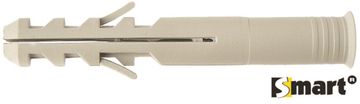 PGB 25St. Lange Nylon Plug 1 Vleugel Vk *