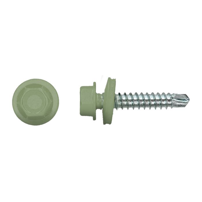 PGB-FASTENERS 100 Kleurkopschroef Groen Ral6021 * PGB-FASTENERS 100 Kleurkopschroef Groen Ral6021 *