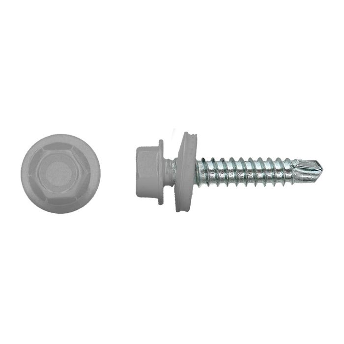 PGB-FASTENERS 100 Kleurkopschroef Grijs Ral7036 * PGB-FASTENERS 100 Kleurkopschroef Grijs Ral7036 *