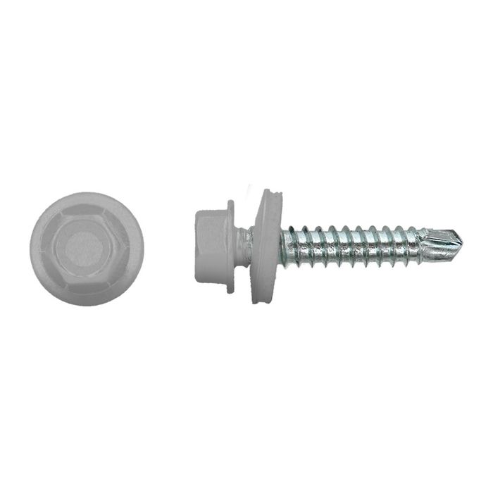 PGB-FASTENERS 100 Kleurkopschroef Aluminium Ral9006 * PGB-FASTENERS 100 Kleurkopschroef Aluminium Ral9006 *