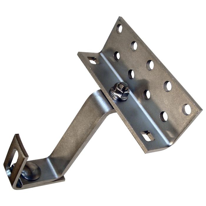 PGB-FASTENERS 20 Dakpanhaak 2X Flexibel 140X55X5 Inox