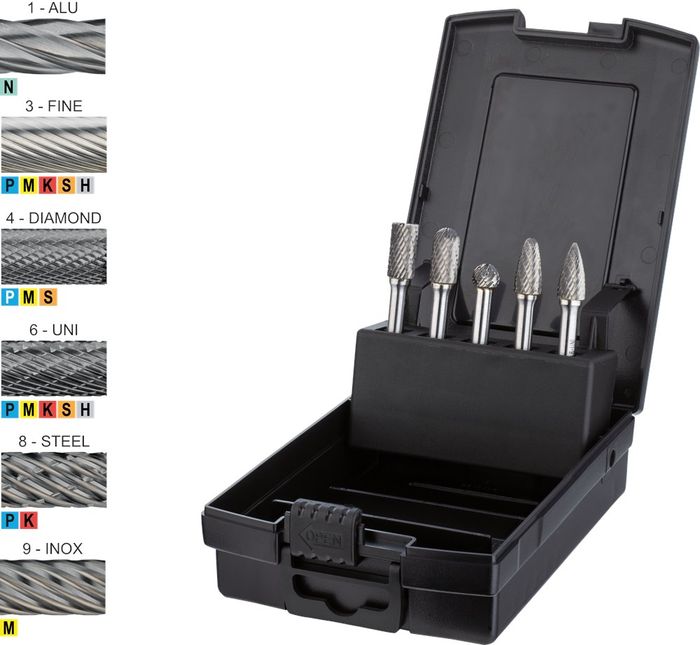 Phantom PHANTOM HM STIFTFREES SET 5 UNI 12,7X6,0 Phantom PHANTOM HM STIFTFREES SET 5 UNI 12,7X6,0