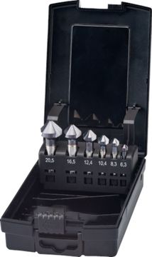 Qerato diamant freesboor 2 - 38 mm voor het afschuinen van gaten Qerato diamant freesboor 2 - 38 mm voor het afschuinen van gaten