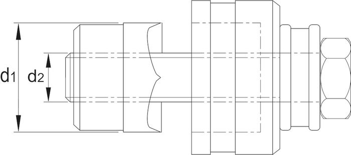 Phantom 1 St. Standaard Gatenpons 16,2Mm Tbv M16