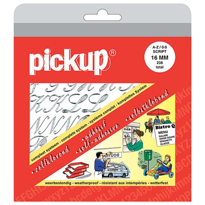 Pickup L & C - Zilver Glans 16 Mm Assorti Pickup L & C - Zilver Glans 16 Mm Assorti