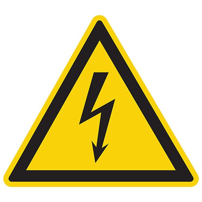 Pickup Pvc Plaat Gevaar Voor Elektr. Spanning Pickup Pvc Plaat Gevaar Voor Elektr. Spanning