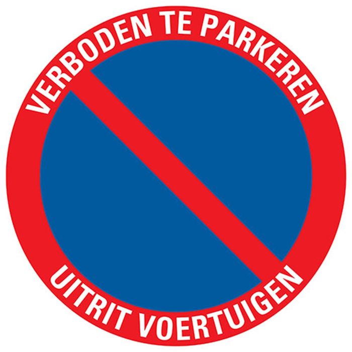 Pickup D30 Diam. 300 Verboden Te Parkeren Pickup D30 Diam. 300 Verboden Te Parkeren