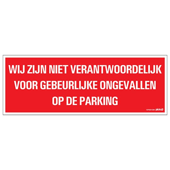 Pickup Wij Zijn Niet Verantwoord.Voor 330X120Mm Pickup Wij Zijn Niet Verantwoord.Voor 330X120Mm