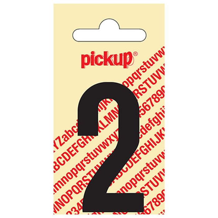 Pickup Kleefcijfer 060Mm Zwart 2