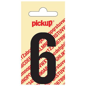 Pickup Kleefcijfer 060Mm Zwart 6