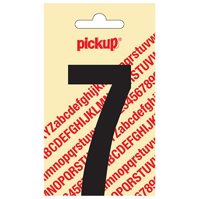 Pickup Kleefcijfer 090Mm Zwart 7 Pickup Kleefcijfer 090Mm Zwart 7