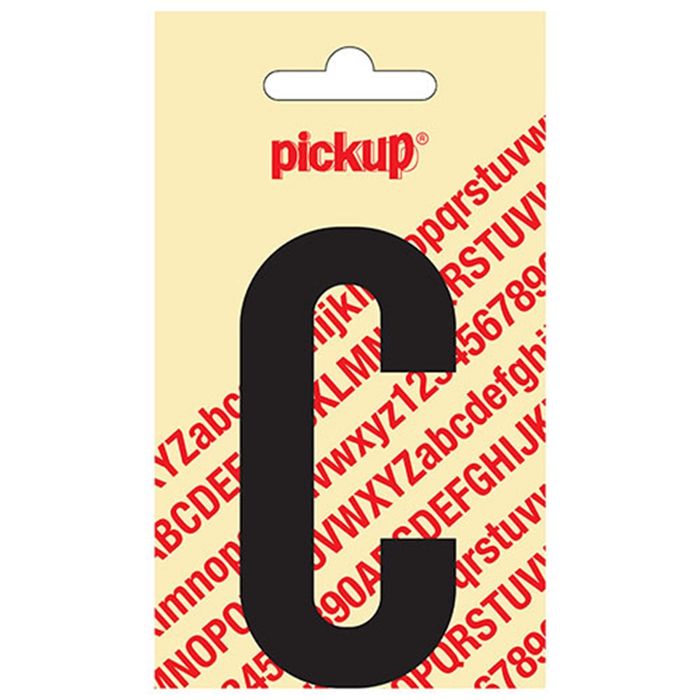 Pickup Kleefletter 090Mm Zwart C Pickup Kleefletter 090Mm Zwart C