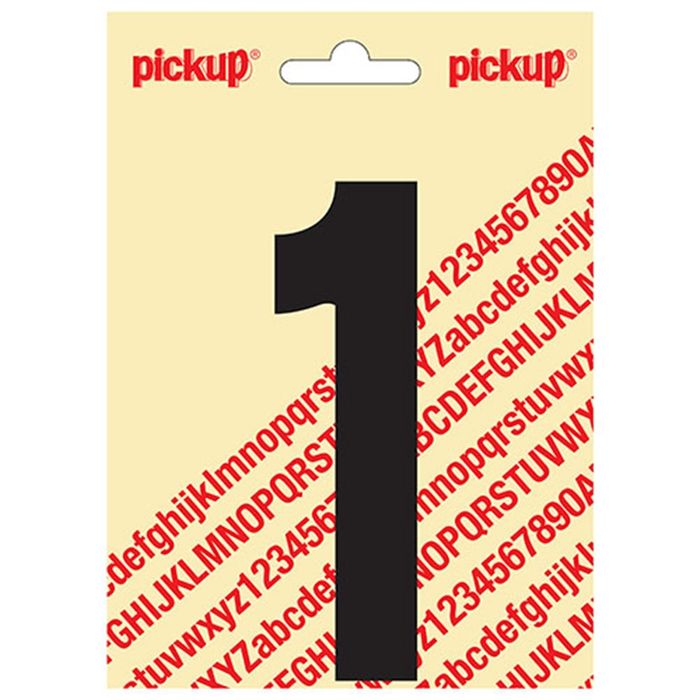 Pickup Kleefcijfer 120Mm Zwart 1