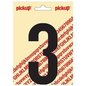 Pickup Kleefcijfer 120Mm Zwart 3