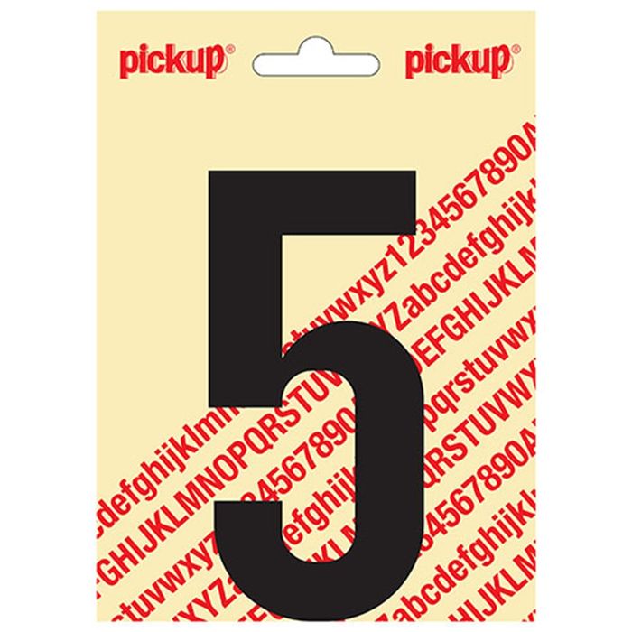 Pickup Kleefcijfer 120Mm Zwart 5