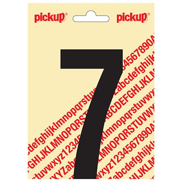 Pickup Kleefcijfer 120Mm Zwart 7 Pickup Kleefcijfer 120Mm Zwart 7