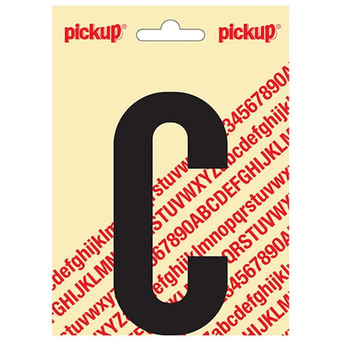 Pickup Kleefletter 120Mm Zwart C Pickup Kleefletter 120Mm Zwart C