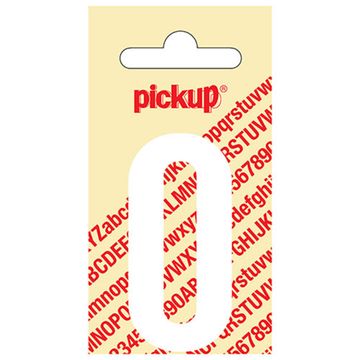 Pickup Kleefcijfer 060Mm Wit 0