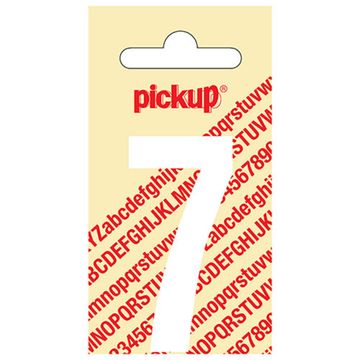 Pickup Kleefcijfer 060Mm Wit 7