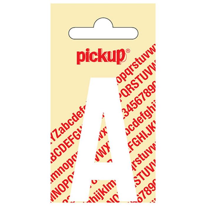 Pickup Kleefletter 060Mm Wit A Pickup Kleefletter 060Mm Wit A