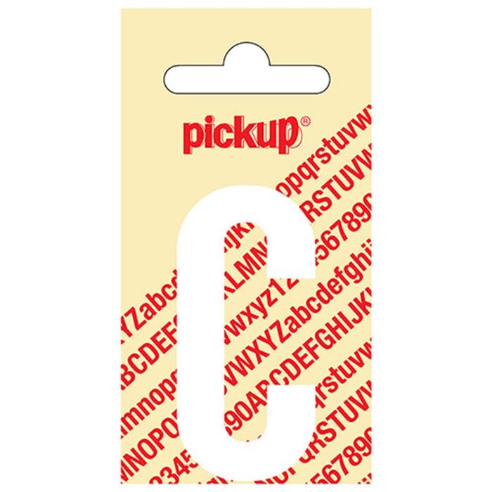 Pickup Kleefletter 060Mm Wit C