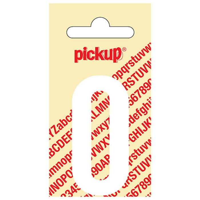 Pickup Kleefletter 060Mm Wit O