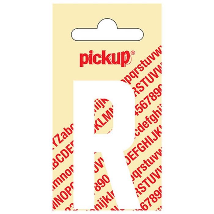 Pickup Kleefletter 060Mm Wit R Pickup Kleefletter 060Mm Wit R