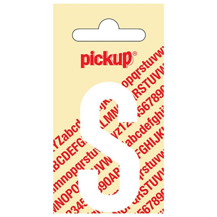 Pickup Kleefletter 060Mm Wit S