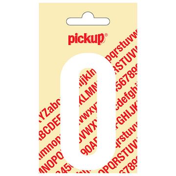 Pickup Kleefcijfer 090Mm Wit 0