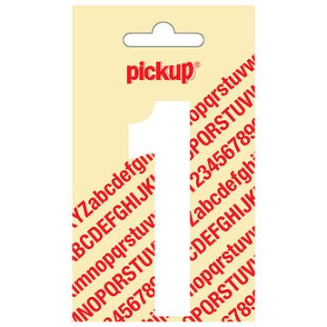 Pickup Kleefcijfer 090Mm Wit 1