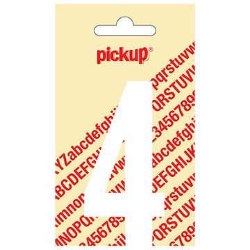 Pickup Kleefcijfer 090Mm Wit 4