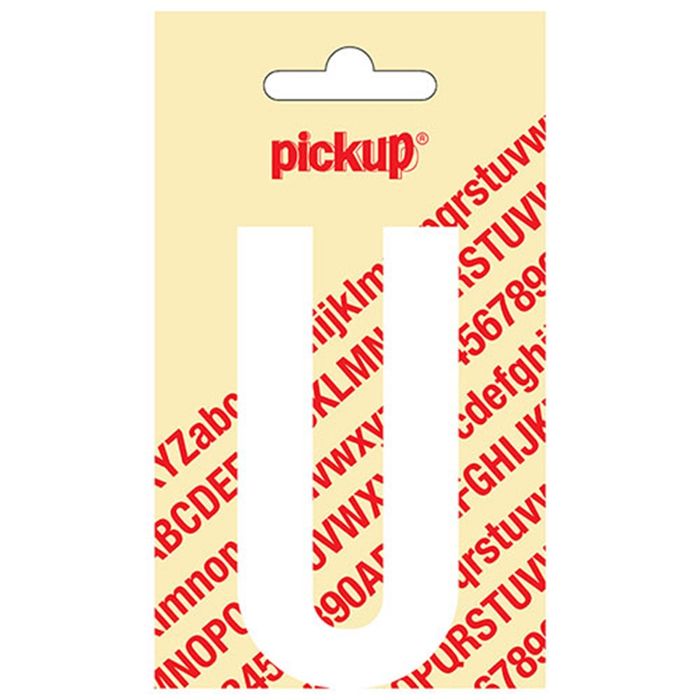 Pickup Kleefletter 090Mm Wit U Pickup Kleefletter 090Mm Wit U