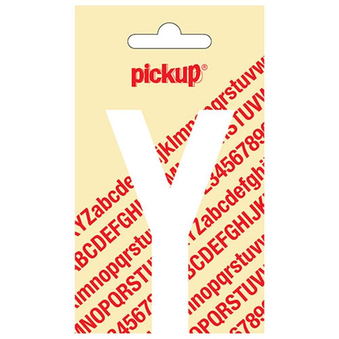 Pickup Kleefletter 090Mm Wit Y Pickup Kleefletter 090Mm Wit Y