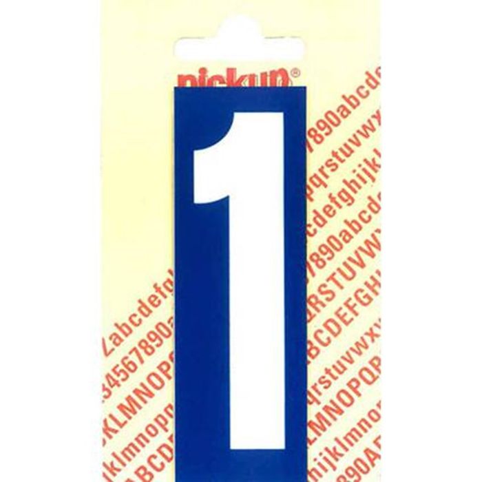 Pickup Blauw Met Wit Cijfer      1