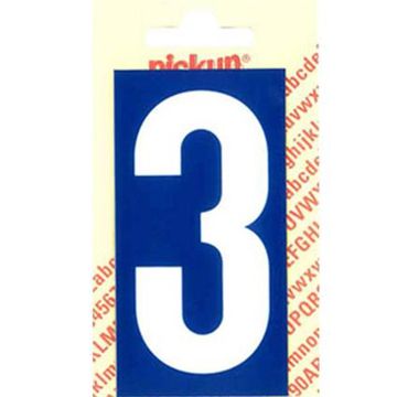 Pickup Blauw Met Wit Cijfer      3