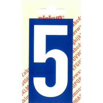 Pickup Blauw Met Wit Cijfer      5