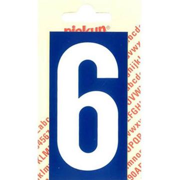 Pickup Blauw Met Wit Cijfer      6