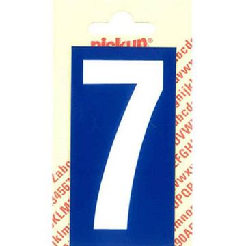 Pickup Blauw Met Wit Cijfer      7