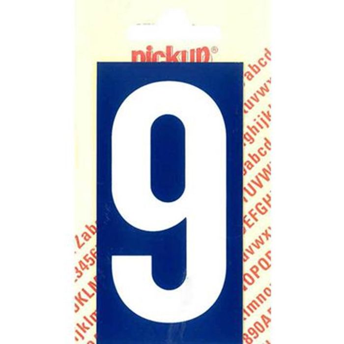 Pickup Blauw Met Wit Cijfer      9