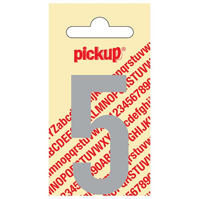 Pickup 60 Mm Lichtgrijs Cijfer 5