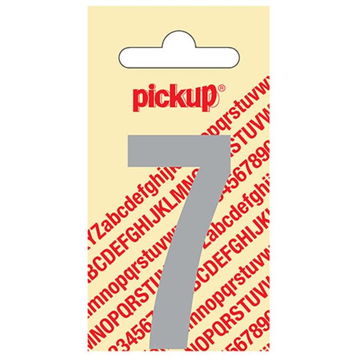 Pickup 60 Mm Lichtgrijs Cijfer 7 Pickup 60 Mm Lichtgrijs Cijfer 7