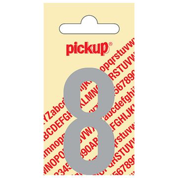 Pickup 60 Mm Lichtgrijs Cijfer 8