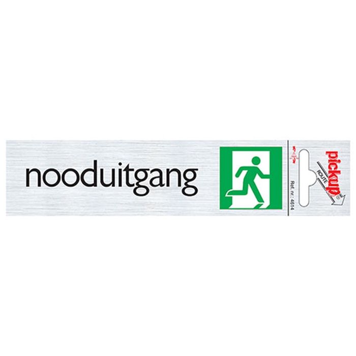 Pickup Route Alulook 165X44 Mm Nooduitgang